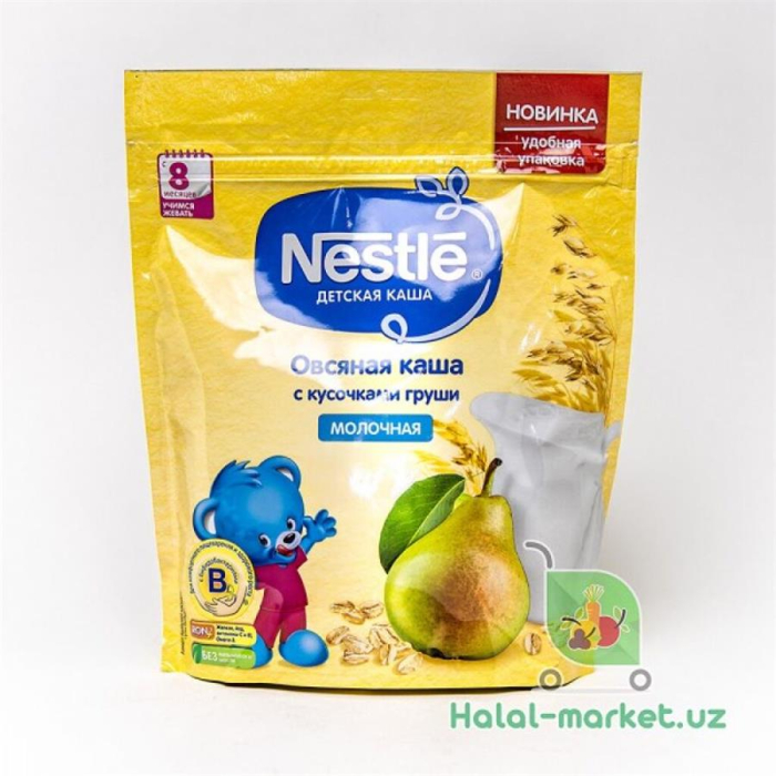 Каша NESTLE Овсяная с кусочками груши 220гр