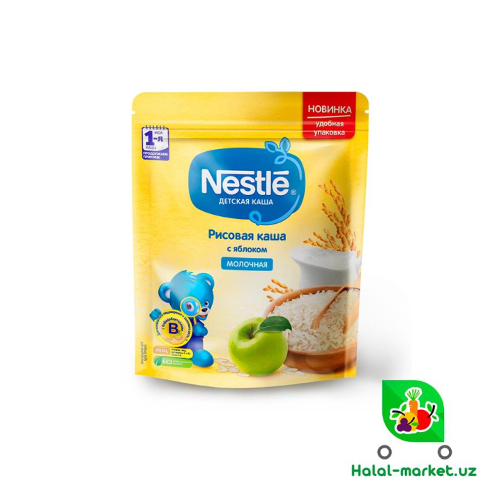 Каша NESTLE Рисовая с Яблоком 200гр