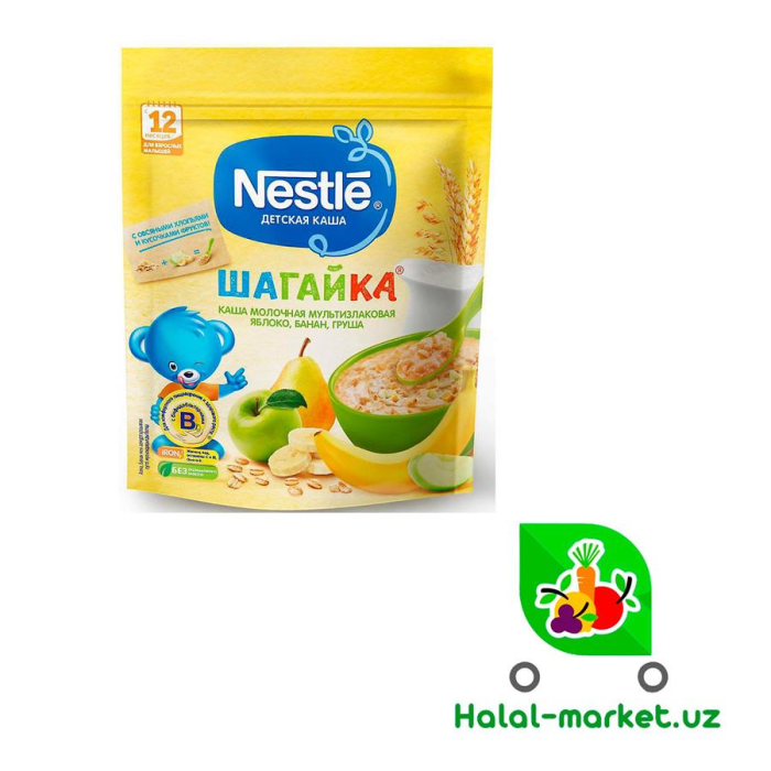 Каша Овсяная NESTLE Банан,Груша 200гр М/у