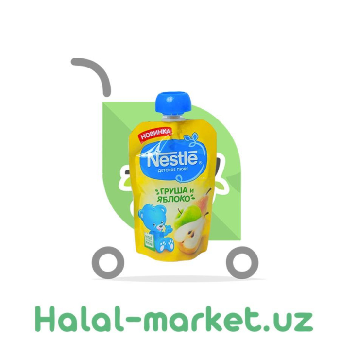 Пюре NESTLE Груша,Яблоко 90гр М/у