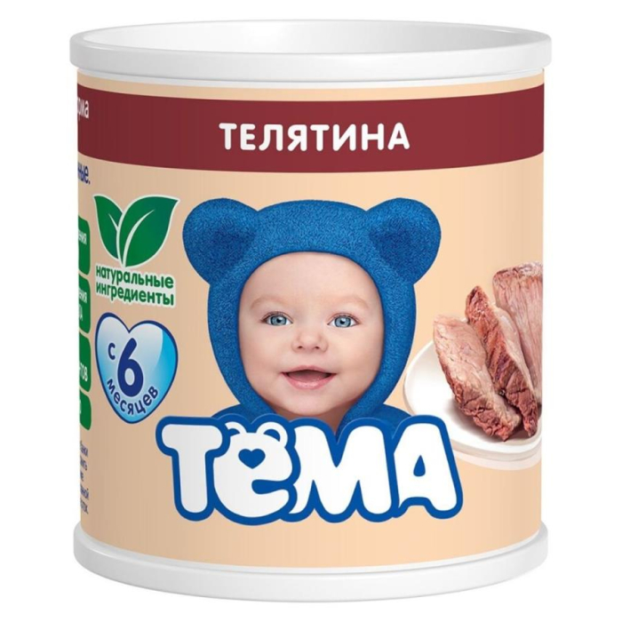 Консерва ТЁМА Телятина 100гр