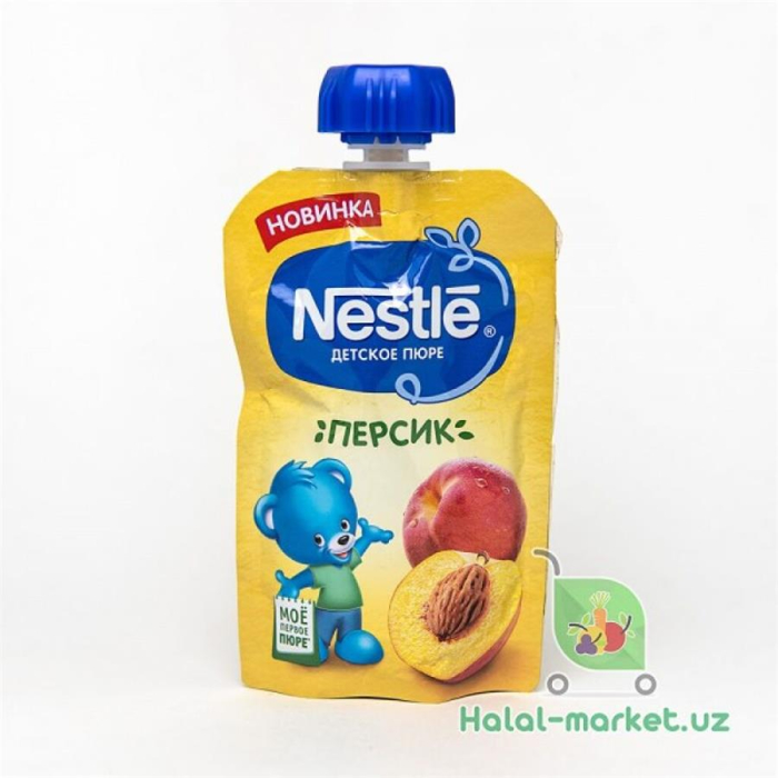 Пюре NESTLE Персик 90гр