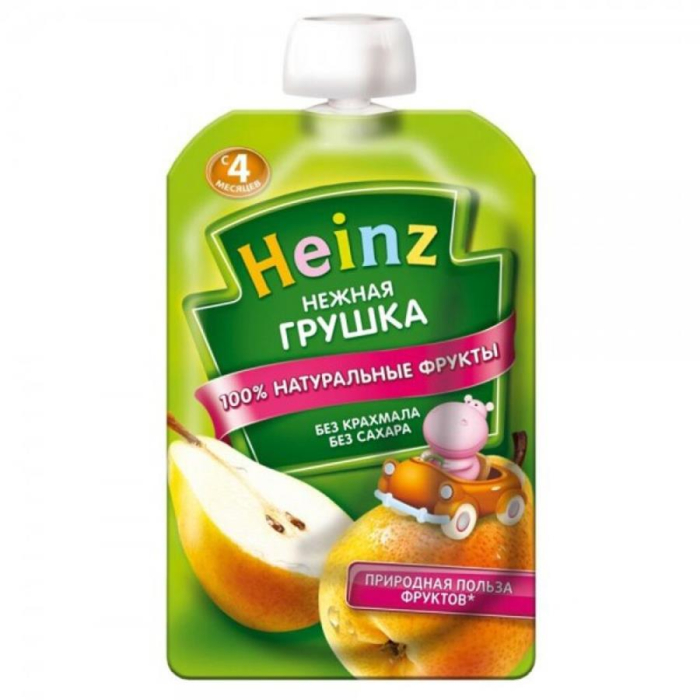 Пюре HEINZ Нежная Груша 100гр