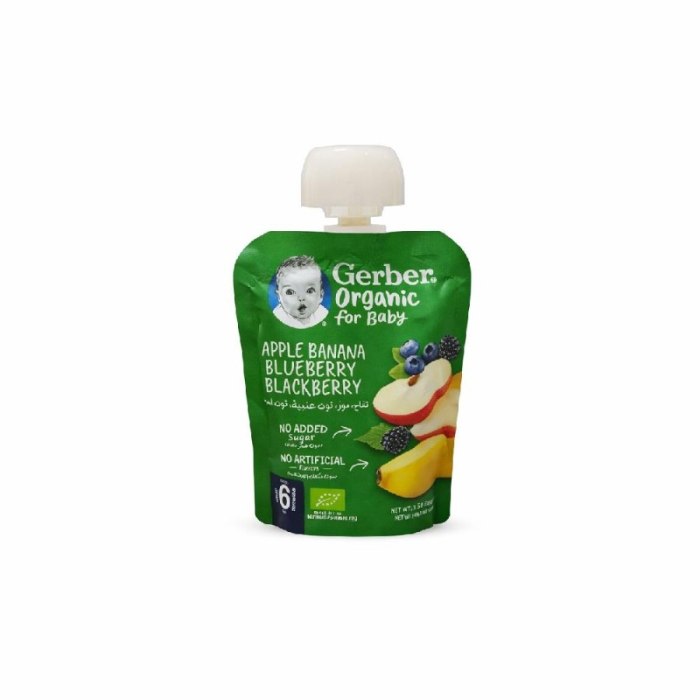 Пюре GERBER Фруктово-ягодный микс 90г