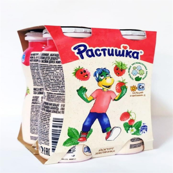 Йогурт РАСТИШКА DRINK ассортимент 90гр