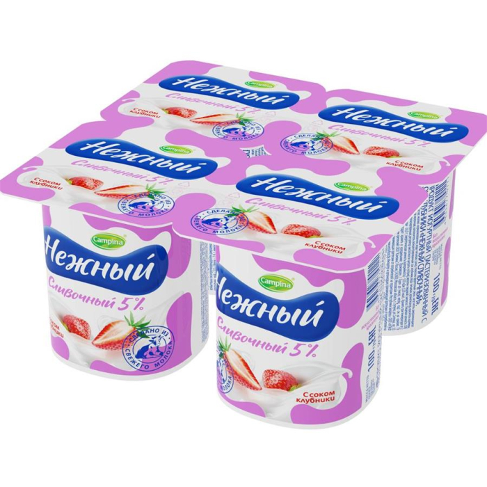 Йогурт НЕЖНЫЙ 5% 100гр
