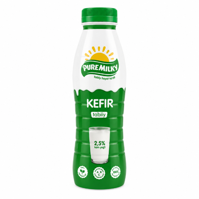 Кефир 2,5% PURE MILKY 480гр