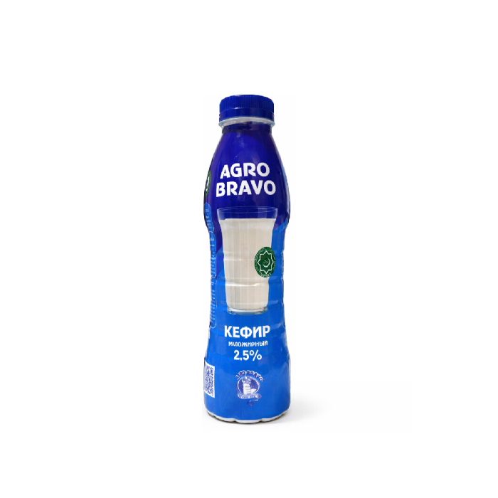 Кефир 2.5% AGRO BRAVO 480гр