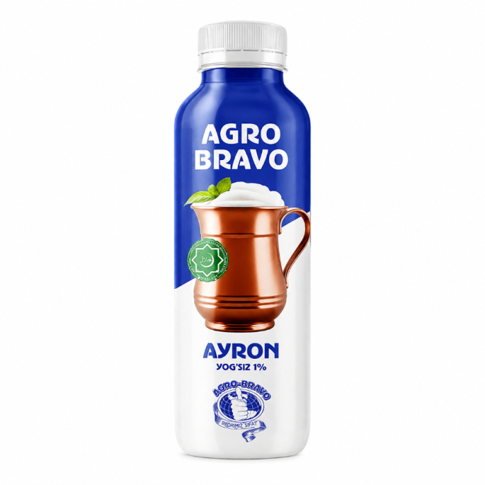 Айран AGRO BRAVO 1% 300гр