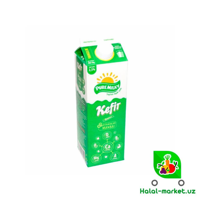 Био Кефир 2,5% PURE MILKY 900гр пюр/пк