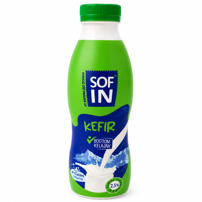 Кефир 2,5% SOF IN 900гр