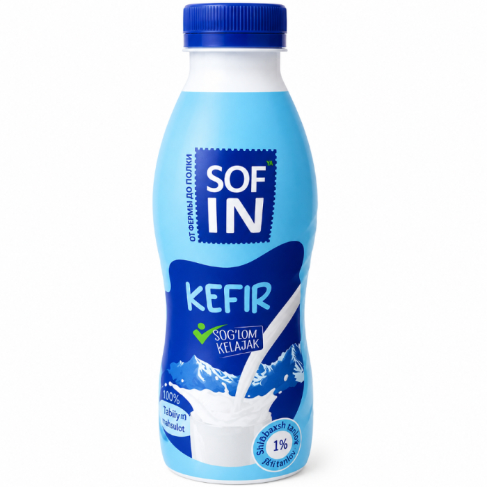 Кефир 1% SOF IN 900гр