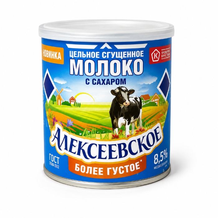 Сгущенное молоко Алексеевское 8,5% 360г