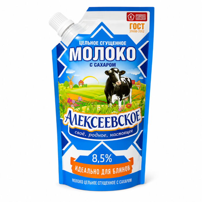 Сгущенное молоко АЛЕКСЕЕВСКИЙ 270гр