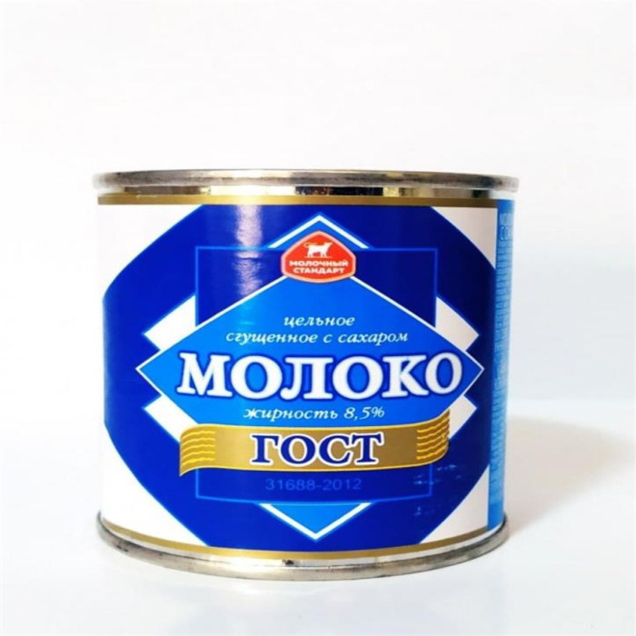 Сгущенное молоко МОЛОЧНЫЙ СТАНДАРТ 8,5% 380гр
