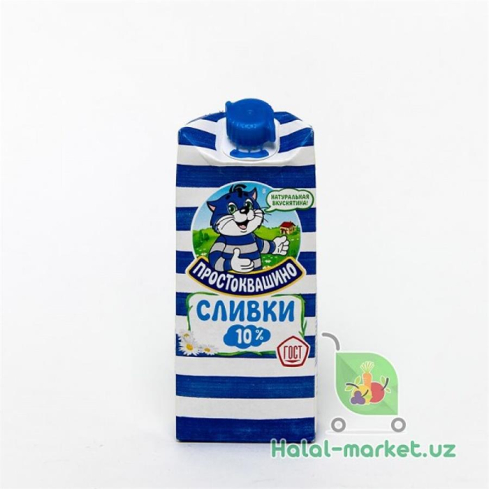 Сливки Простоквашино 350гр -10%
