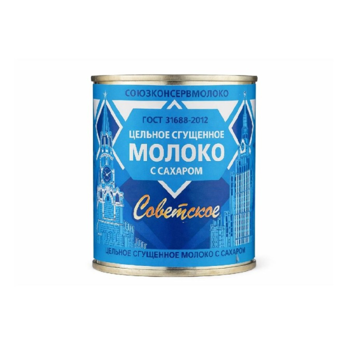 Сгущенное молоко СОВЕТСКОЕ 380гр