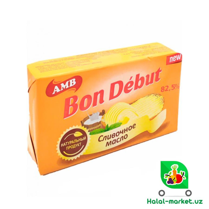 Масло сливочное BON DEBUT 200гр