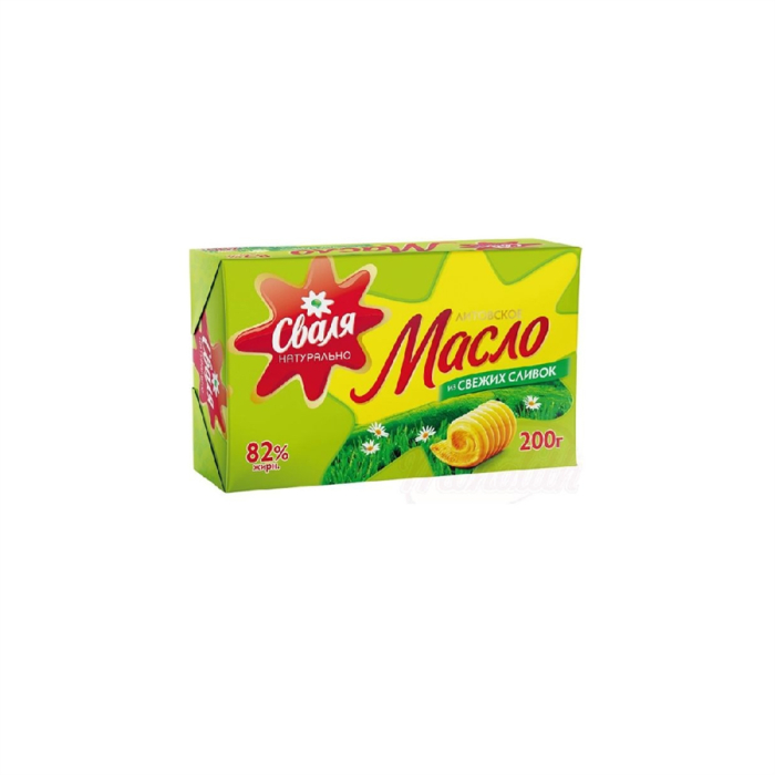 Масло сливочное СВАЛЯ 200гр