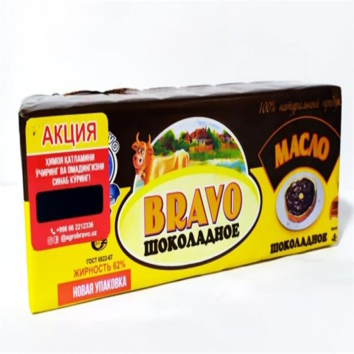 Масло AGRO BRAVO Шоколадное 450гр