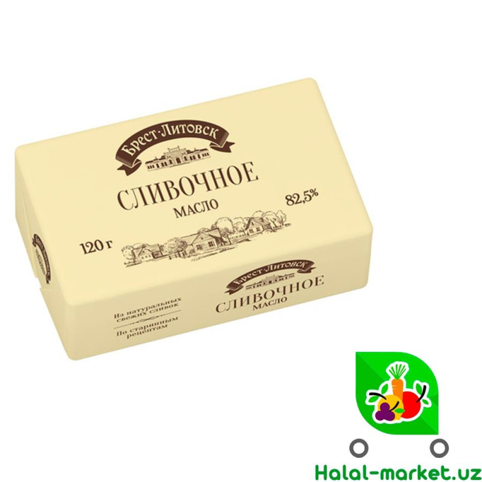 BREST-LITOVSK 82,5% 120gr qaymoq yog'i