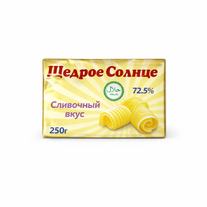 Маргарин ЩЕДРОЕ СОЛНЦЕ 250гр