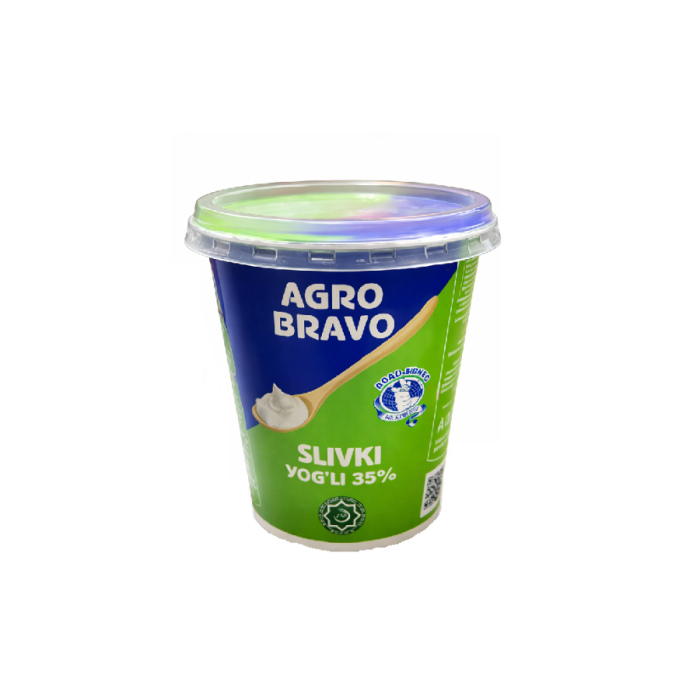 Каймак/Сливки 40% AGRO BRAVO 350гр