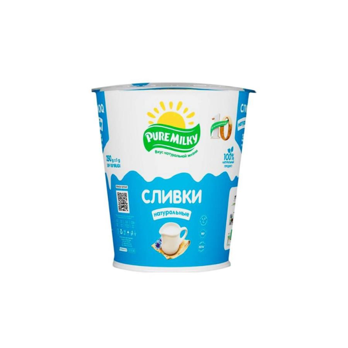 Сливки PURE MILKY 35% 350гр