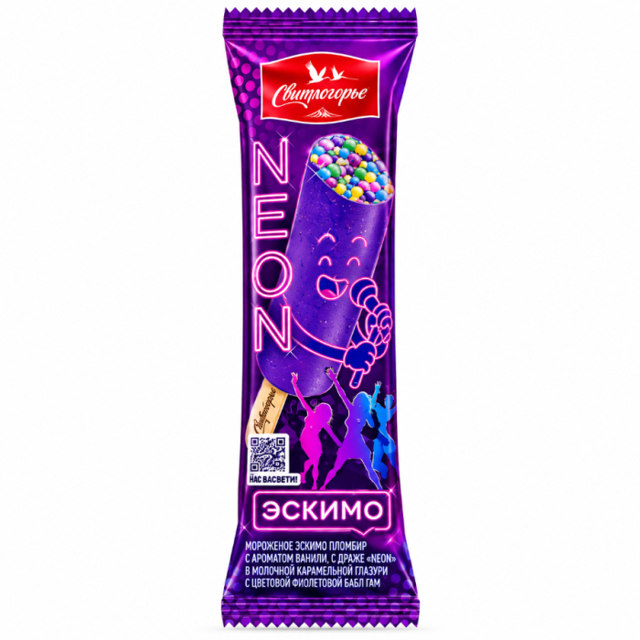 Мороженое Эским СВИТЛОГОРЬЕ Неон 80гр