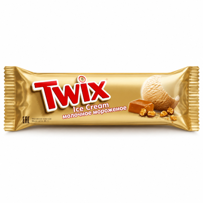 Мороженое батончик TWIX 48гр