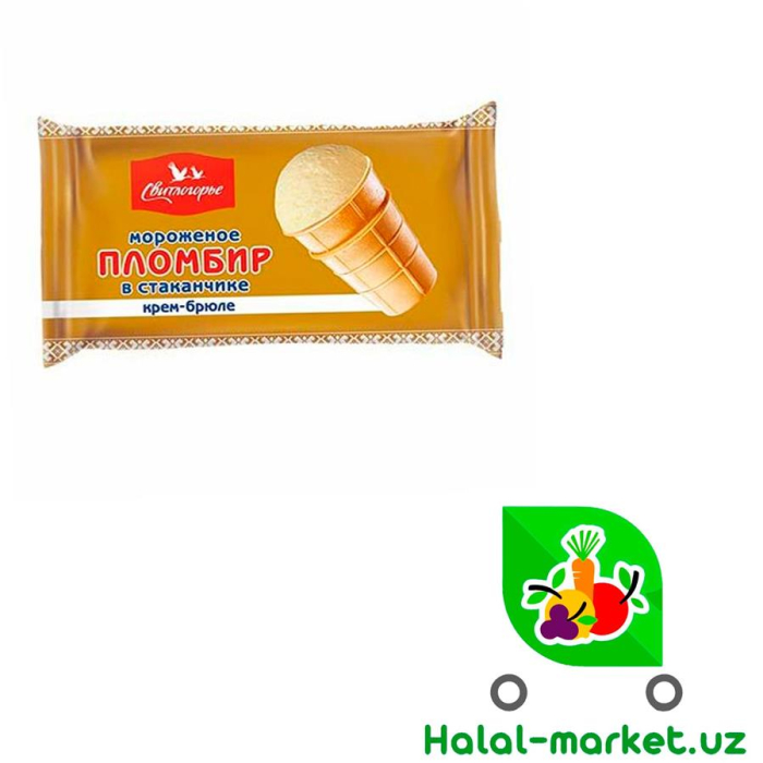 Мороженое Пломбир Свитлогорье 80гр