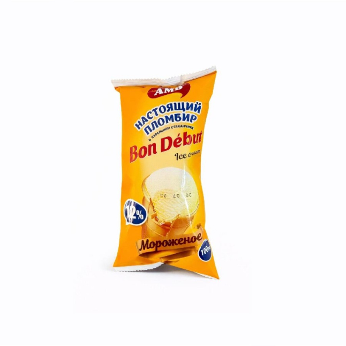 Мороженое AMB BON DEBUT стаканчик 100гр