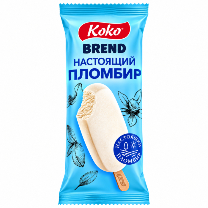 Мороженое KOKO Пломбир Бренд 90гр