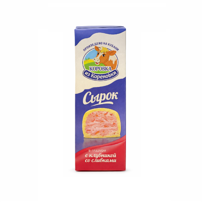 Сырок КОРОВКА творожный 40гр (кор)