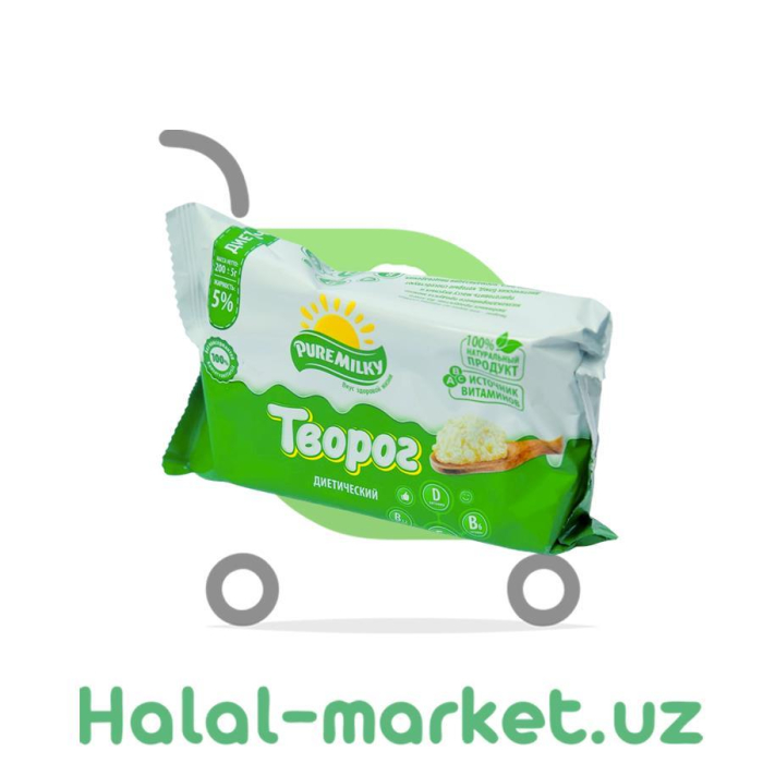 Творог PURE MILKY 5% 200гр