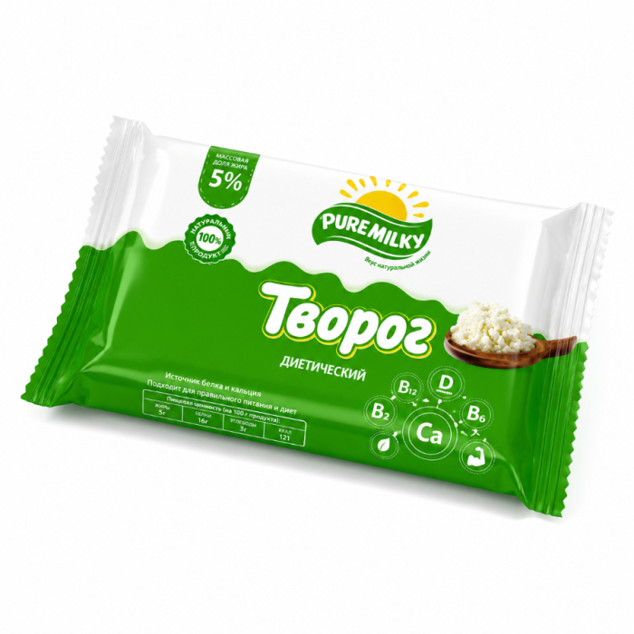 Творог PURE MILKY 5% 200гр
