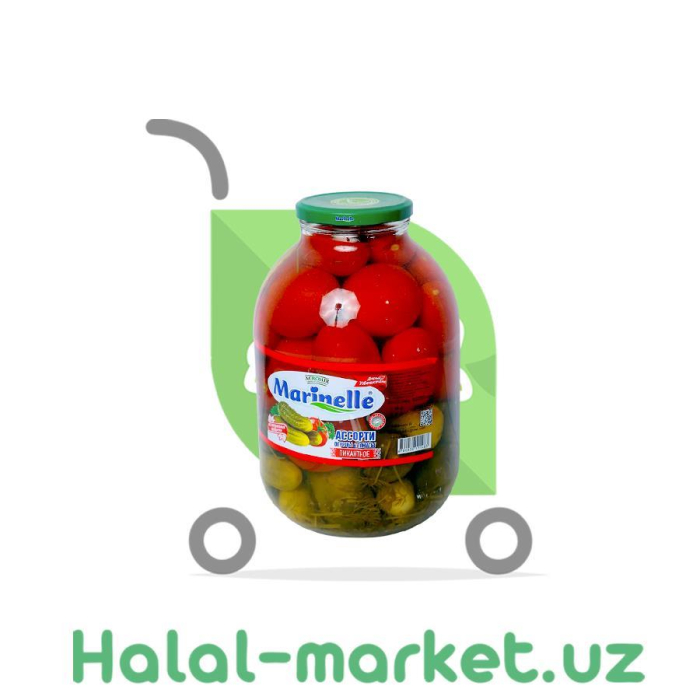 Маринованные овощи MARINELLE Ассорти 3л