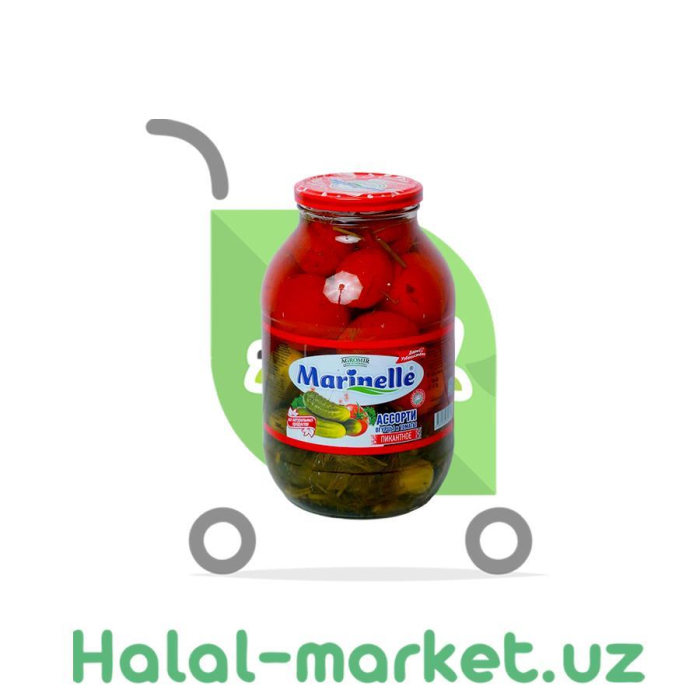 Маринованные овощи MARINELLE Ассорти 2л