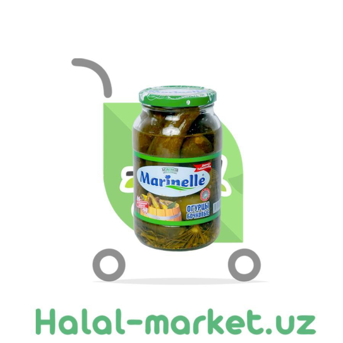 Маринованные огурцы MARINELLE 1л