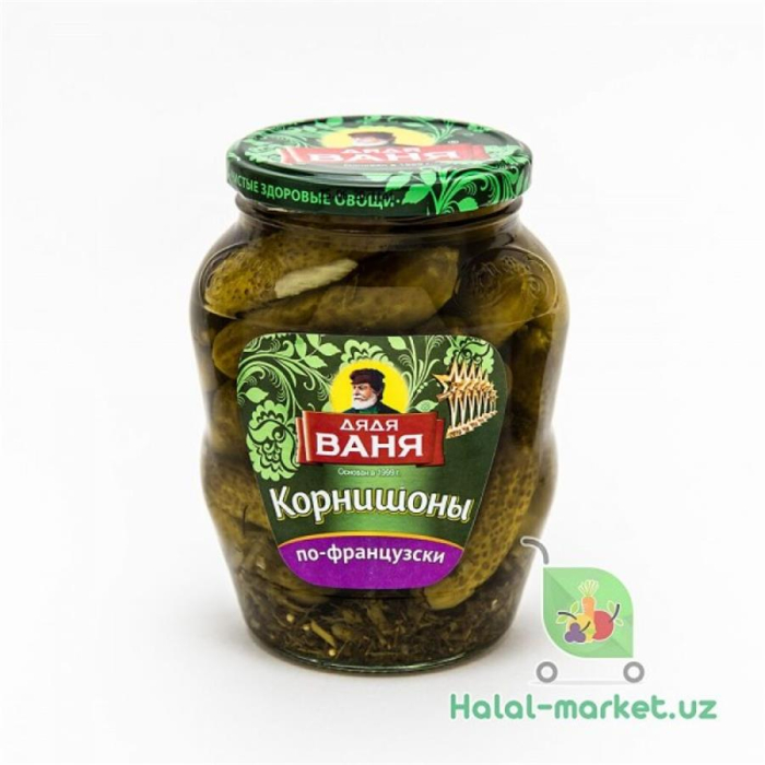 Корнишоны ДЯДЯ ВАНЯ 680гр
