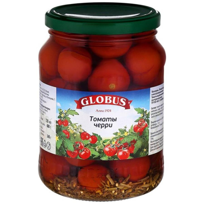 Черри GLOBUS маринованные 720мл