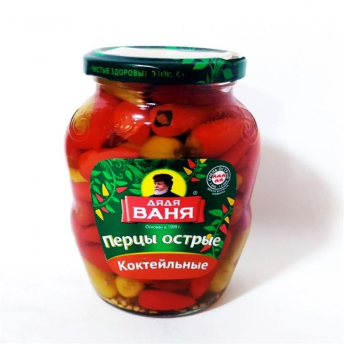 Перцы острые ДЯДЯ ВАНЯ 350гр