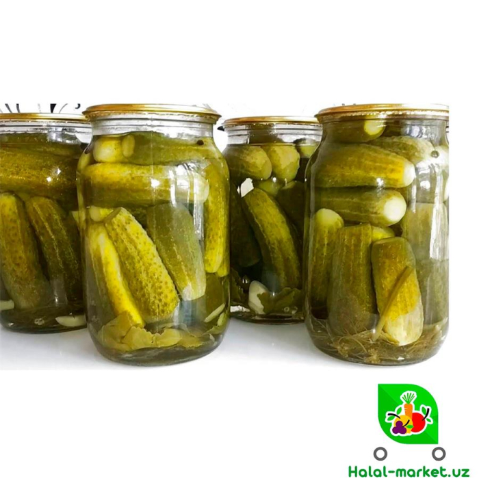 Маринованные огурцы СТОЛИЧНЫЙ 1л