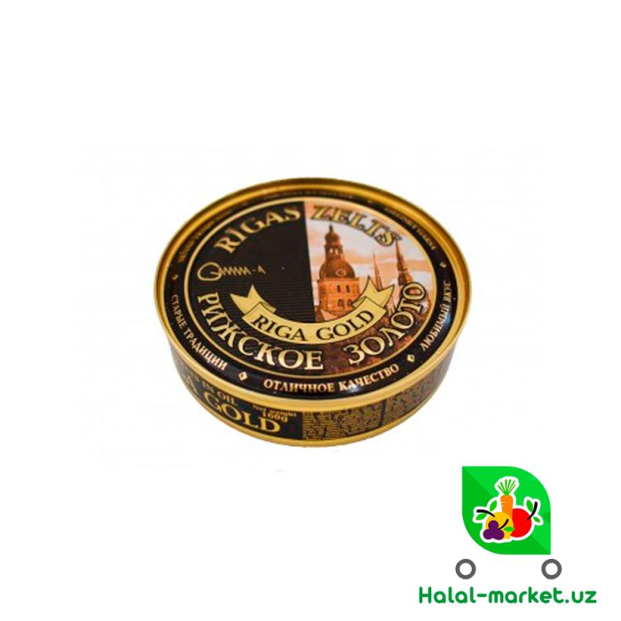 Шпротный паштет в масле RIGA GOLD 160гр