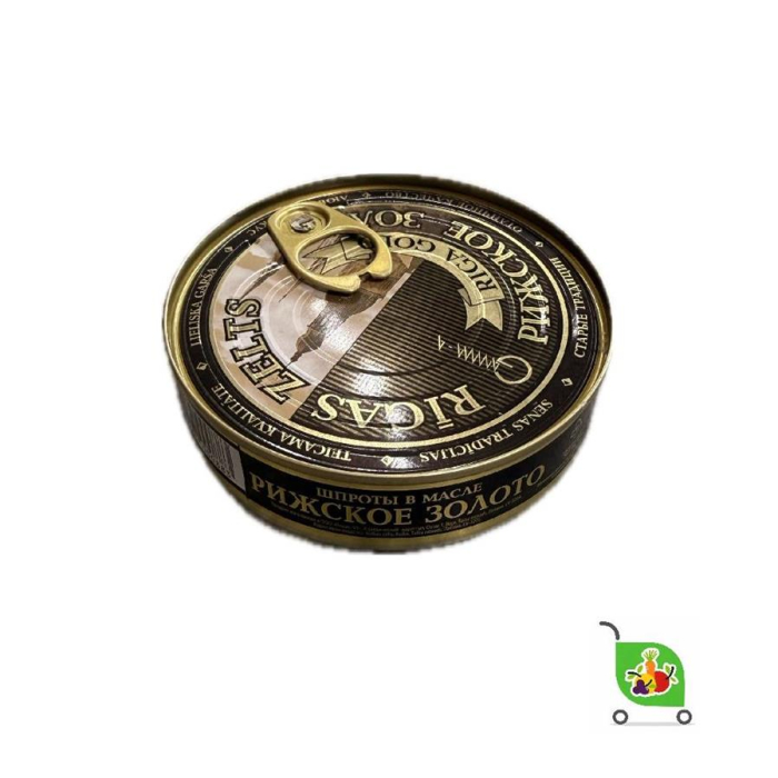 Шпроты в масле RIGA GOLD 160гр (ключ)