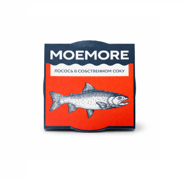 Лосось собственном соку MOEMORE 160гр