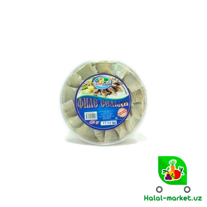 Филе сельди в масле VAND FOOD 420гр