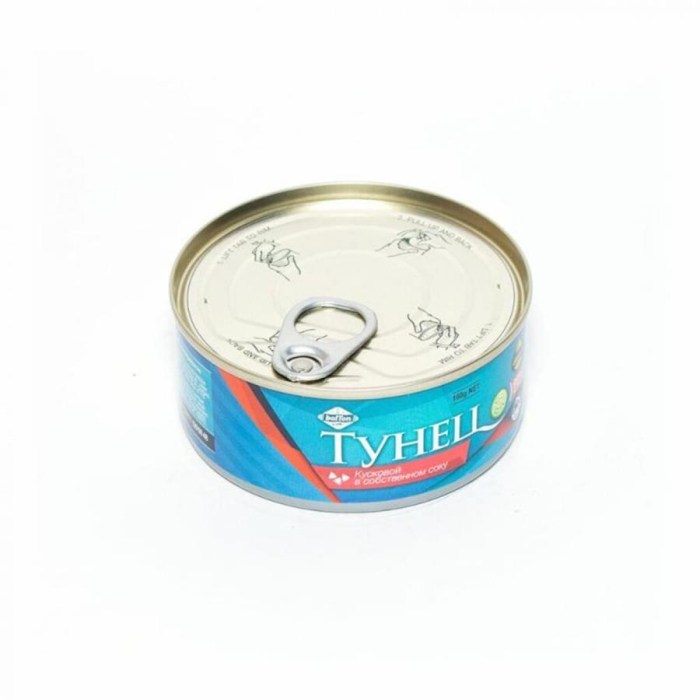 Тунец кусковой MOEMORE в cобственном соку 160гр