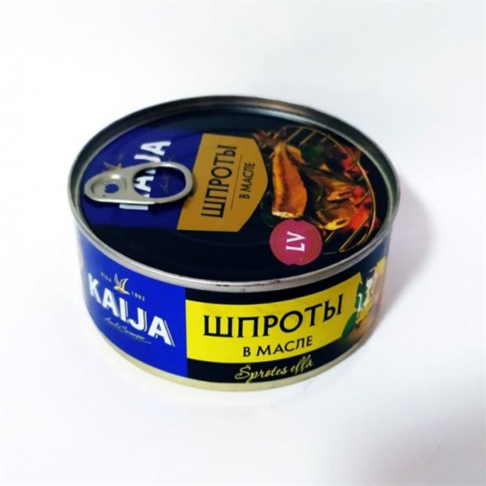 Шпроты в масле KAIJA 240гр