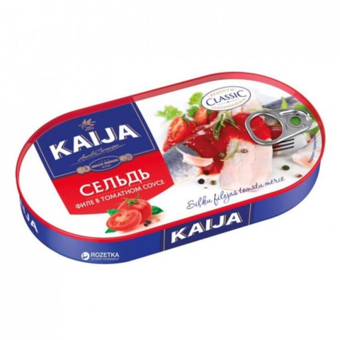 Сельдь KAIJA в томатном соусе 170гр